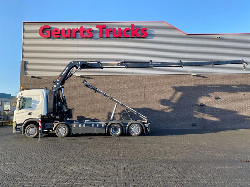 Scania G500 NGS 8X2 MET 3 ZIJDIGE KABELSYSTEEM + HIAB 362 EP-5 KRAAN/KRAN/CRANE/GRUA - Kravas automašīna - kabeļu sistēma, Kravas auto ar manipulatoru: foto 1 Scania G500 NGS 8X2 MET 3 ZIJDIGE KABELSYSTEEM + HIAB 362 EP-5 KRAAN/KRAN/CRANE/GRUA - Kravas automašīna - kabeļu sistēma, Kravas auto ar manipulatoru: foto 1
