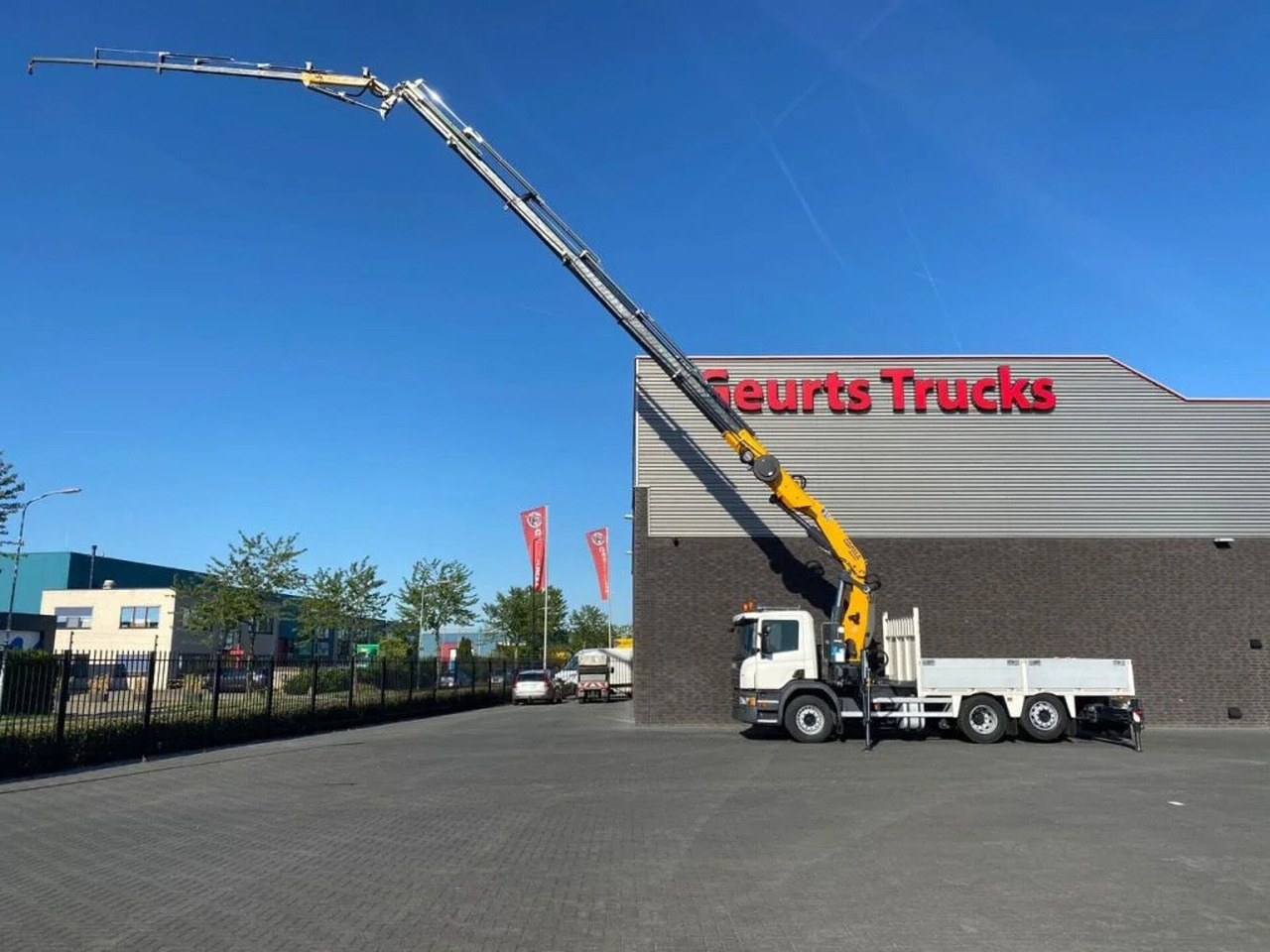 Scania P250 6X2 + COPMA 510.7 + JIB J4 KRAAN/KRAN/CRANE - Kravas auto ar manipulatoru: foto 5 Scania P250 6X2 + COPMA 510.7 + JIB J4 KRAAN/KRAN/CRANE - Kravas auto ar manipulatoru: foto 5