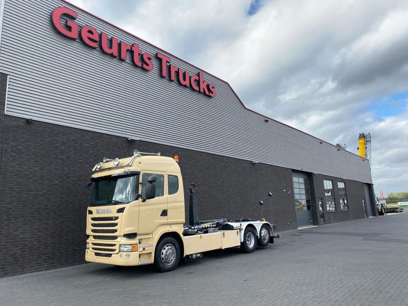 Scania R450 6X2 + PALFINGER HAAKARMSYSTEEM/ABROLLKIPPER/HOOKLIFT - Pacēlājs ar āķi: foto 3 Scania R450 6X2 + PALFINGER HAAKARMSYSTEEM/ABROLLKIPPER/HOOKLIFT - Pacēlājs ar āķi: foto 3