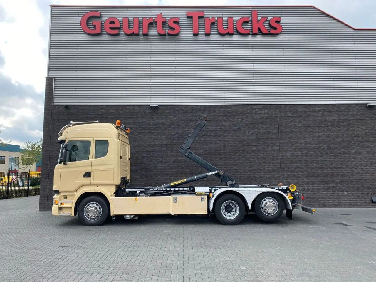 Scania R450 6X2 + PALFINGER HAAKARMSYSTEEM/ABROLLKIPPER - Pacēlājs ar āķi: foto 1 Scania R450 6X2 + PALFINGER HAAKARMSYSTEEM/ABROLLKIPPER - Pacēlājs ar āķi: foto 1