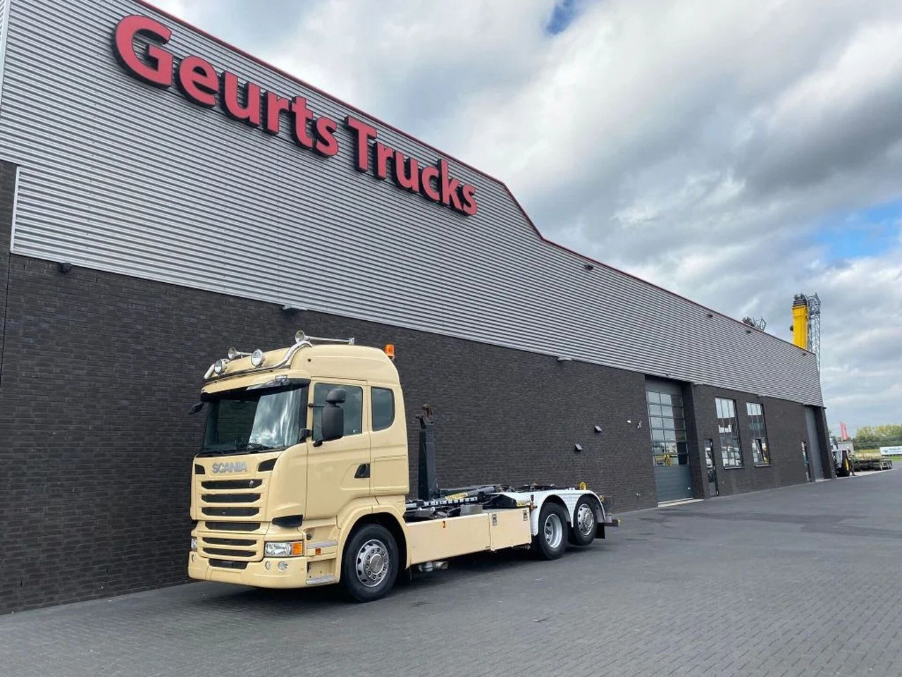 Scania R450 6X2 + PALFINGER HAAKARMSYSTEEM/ABROLLKIPPER - Pacēlājs ar āķi: foto 3 Scania R450 6X2 + PALFINGER HAAKARMSYSTEEM/ABROLLKIPPER - Pacēlājs ar āķi: foto 3
