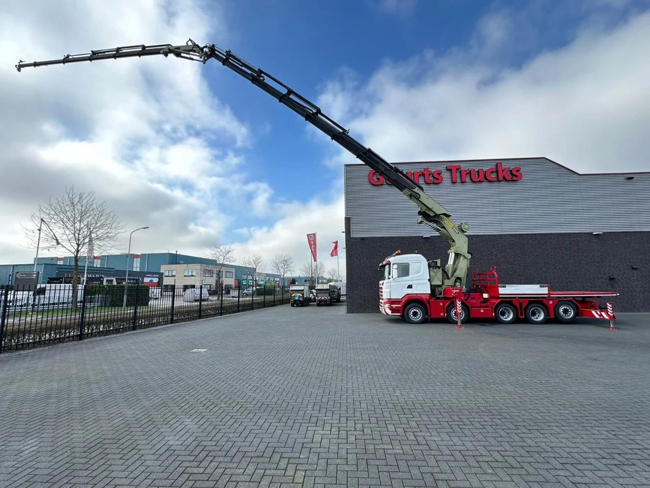 Scania R480 10X4 TREKKER-BAKWAGEN COMBI + PALFINGER PK - Kravas auto ar manipulatoru: foto 5 Scania R480 10X4 TREKKER-BAKWAGEN COMBI + PALFINGER PK - Kravas auto ar manipulatoru: foto 5