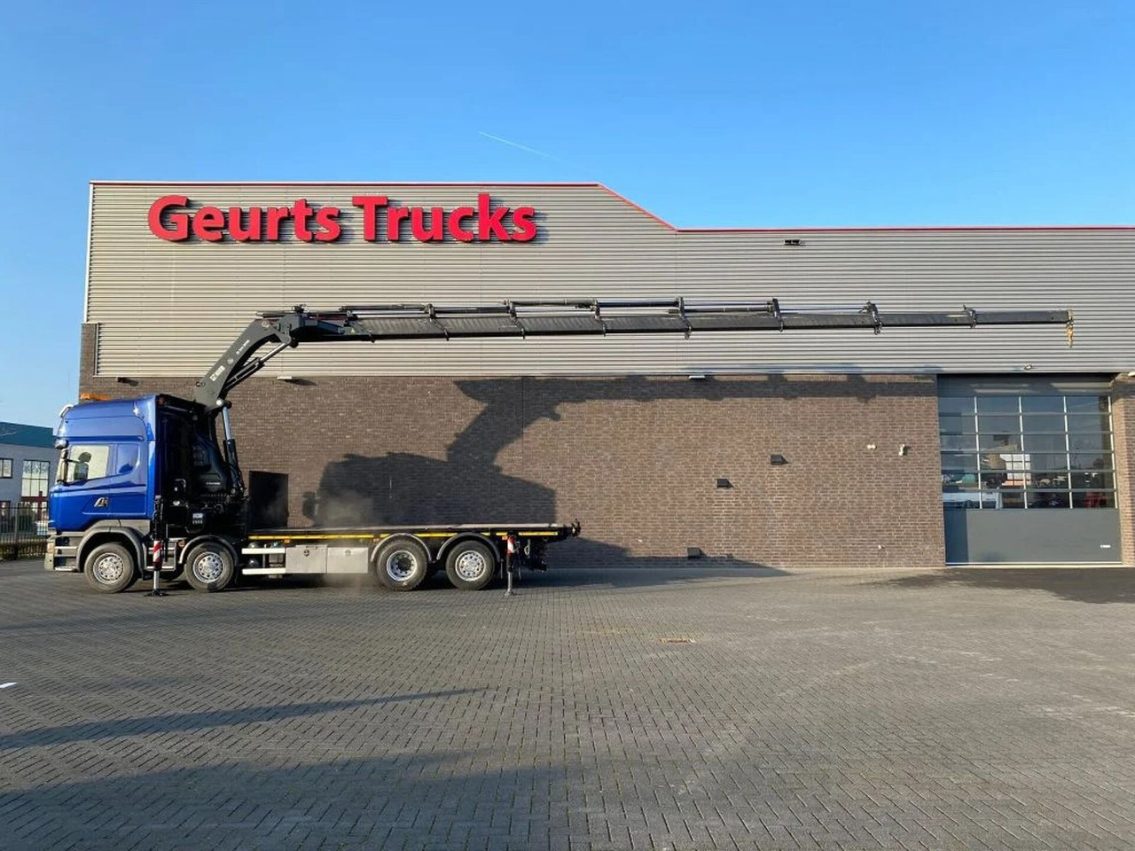 Scania R580 V8 8X2 + HIAB XS 544 E-8 HIPRO KRAAN/KRAN/C - Kravas auto ar manipulatoru: foto 1 Scania R580 V8 8X2 + HIAB XS 544 E-8 HIPRO KRAAN/KRAN/C - Kravas auto ar manipulatoru: foto 1