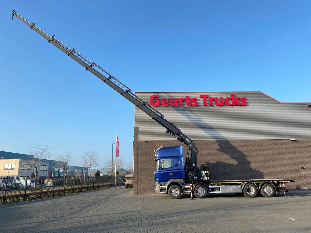 Scania R580 V8 8X2 + HIAB XS 544 E-8 HIPRO KRAAN/KRAN/C - Kravas auto ar manipulatoru: foto 5 Scania R580 V8 8X2 + HIAB XS 544 E-8 HIPRO KRAAN/KRAN/C - Kravas auto ar manipulatoru: foto 5