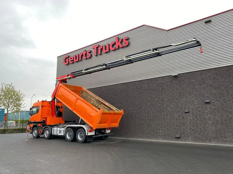 Scania R650 V8 NGS XT 8X4 + KIPPER + FASSI F275A.2.25 KRAAN/KRAN/CRANE/GRUA - Kravas automašīna pašizgāzējs, Kravas auto ar manipulatoru: foto 3 Scania R650 V8 NGS XT 8X4 + KIPPER + FASSI F275A.2.25 KRAAN/KRAN/CRANE/GRUA - Kravas automašīna pašizgāzējs, Kravas auto ar manipulatoru: foto 3