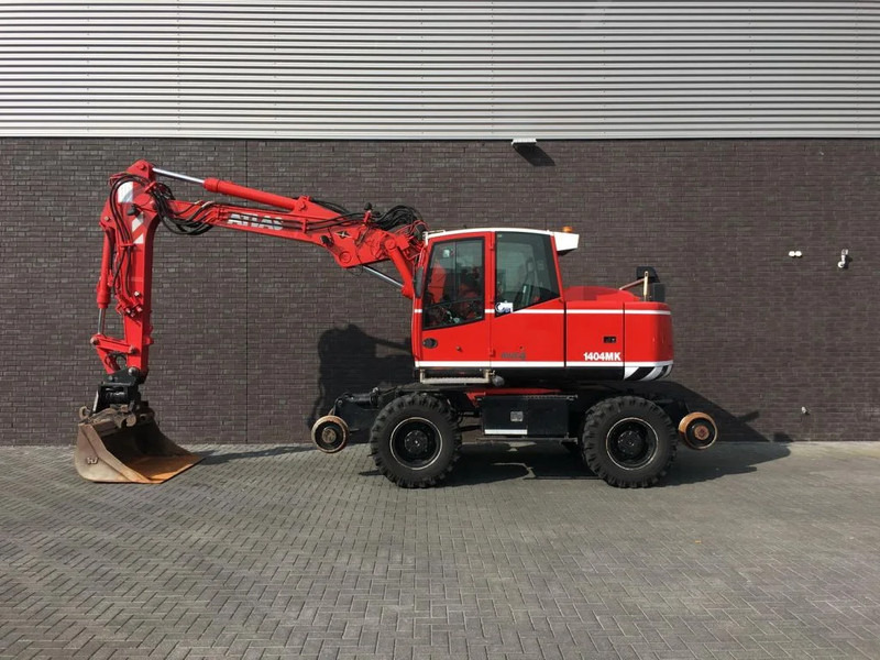 Terex TW 160 SR RAILWAY EXAVATOR - Riteņu ekskavators: foto 1 Terex TW 160 SR RAILWAY EXAVATOR - Riteņu ekskavators: foto 1