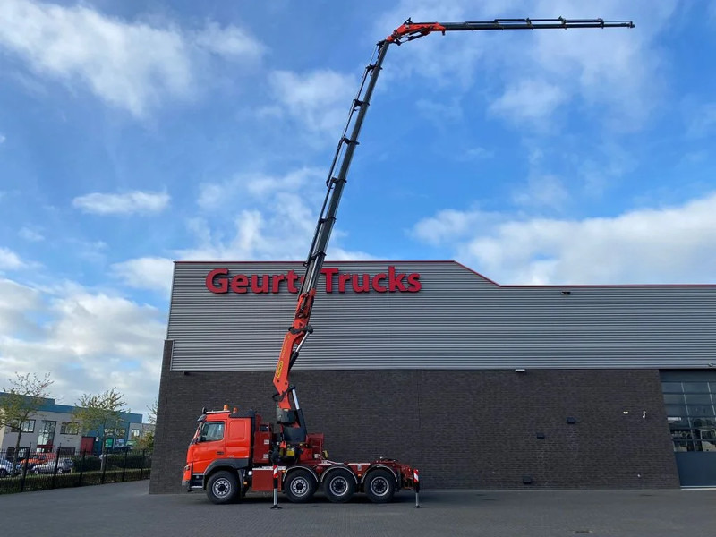 Volvo FMX 500 8X6 + PALFINGER PK 65002-SH F + JIB PJ 125 E KRAAN/KRAN/CRANE/GRUA - Vilcējs: foto 4 Volvo FMX 500 8X6 + PALFINGER PK 65002-SH F + JIB PJ 125 E KRAAN/KRAN/CRANE/GRUA - Vilcējs: foto 4