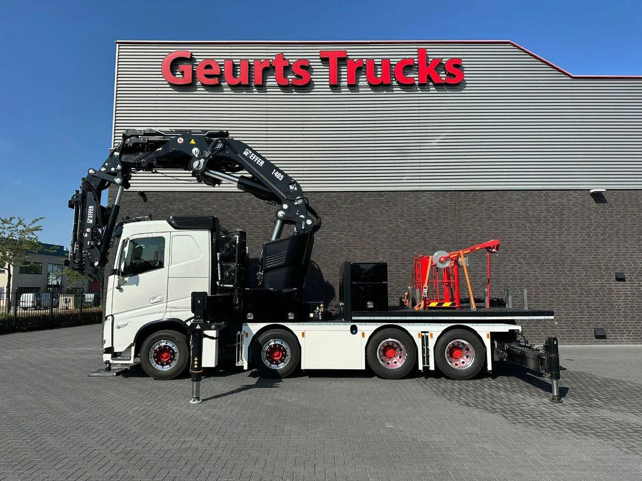 Kravas auto ar manipulatoru Volvo FH 540 8X4F R TREKKER / BAKWAGEN MET EFFER 1405/: foto 7