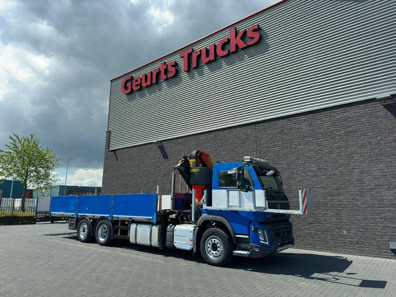 Kravas auto ar manipulatoru Volvo FMX 420 6X2 + PALFINGER PK 23002-SH C KRAAN/KRAN/CRANE/GRUA METAAL TRANSPORT SPECIAAL: foto 16
