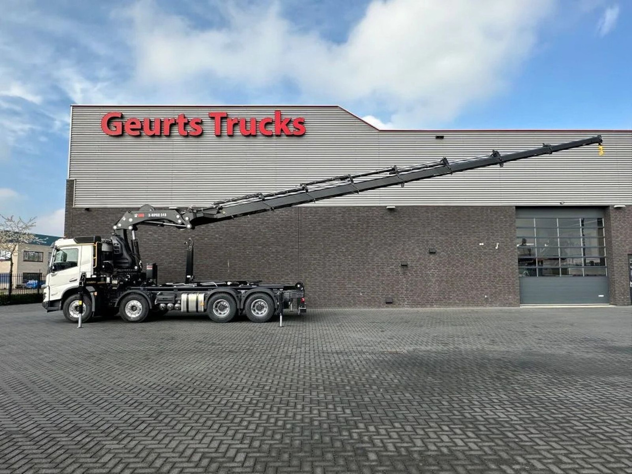 Volvo FMX 500 8X4 HIAB HAAKARM + HIAB 548 E-8 KRAAN/KR - Kravas auto ar manipulatoru: foto 4 Volvo FMX 500 8X4 HIAB HAAKARM + HIAB 548 E-8 KRAAN/KR - Kravas auto ar manipulatoru: foto 4