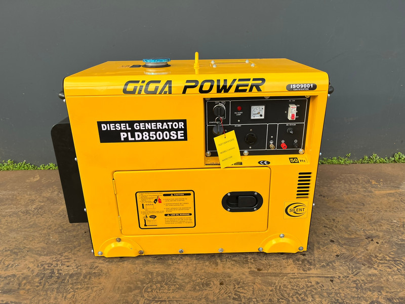 Giga power 8 KVA silent generator set - PLD8500SE - Elektroģenerators: foto 1 Giga power 8 KVA silent generator set - PLD8500SE - Elektroģenerators: foto 1