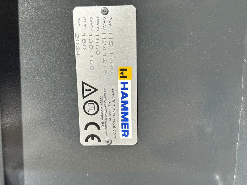 Jaunā Hidrauliskais āmurs Hammer HS1700: foto 10