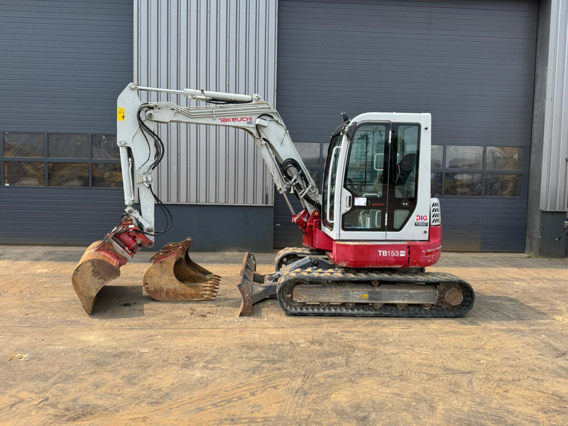 Takeuchi TB153FR - Kāpurķēžu ekskavators: foto 2 Takeuchi TB153FR - Kāpurķēžu ekskavators: foto 2