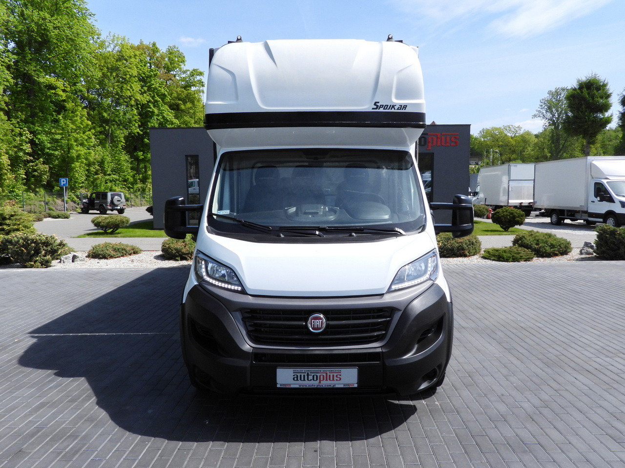 FIAT DUCATO TARPAULIN 10 PALLETS WEBASTO CRUISE CONTROL AIR CONDITIONING LED LIGHTS PNEUMATICS 160HP - Furgons ar tentu: foto 5 FIAT DUCATO TARPAULIN 10 PALLETS WEBASTO CRUISE CONTROL AIR CONDITIONING LED LIGHTS PNEUMATICS 160HP - Furgons ar tentu: foto 5