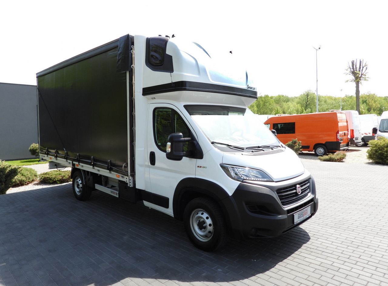 FIAT DUCATO TARPAULIN 10 PALLETS WEBASTO CRUISE CONTROL AIR CONDITIONING LED LIGHTS PNEUMATICS 160HP - Furgons ar tentu: foto 4 FIAT DUCATO TARPAULIN 10 PALLETS WEBASTO CRUISE CONTROL AIR CONDITIONING LED LIGHTS PNEUMATICS 160HP - Furgons ar tentu: foto 4