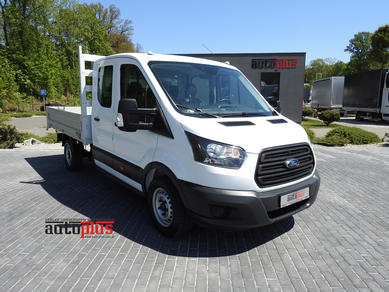FORD TRANSIT STAKE BODY DOUBLE CABIN DOKA 7 SEATS AIR CONDITIONING 130HP - Kravas-pasažieru furgons: foto 1 FORD TRANSIT STAKE BODY DOUBLE CABIN DOKA 7 SEATS AIR CONDITIONING 130HP - Kravas-pasažieru furgons: foto 1