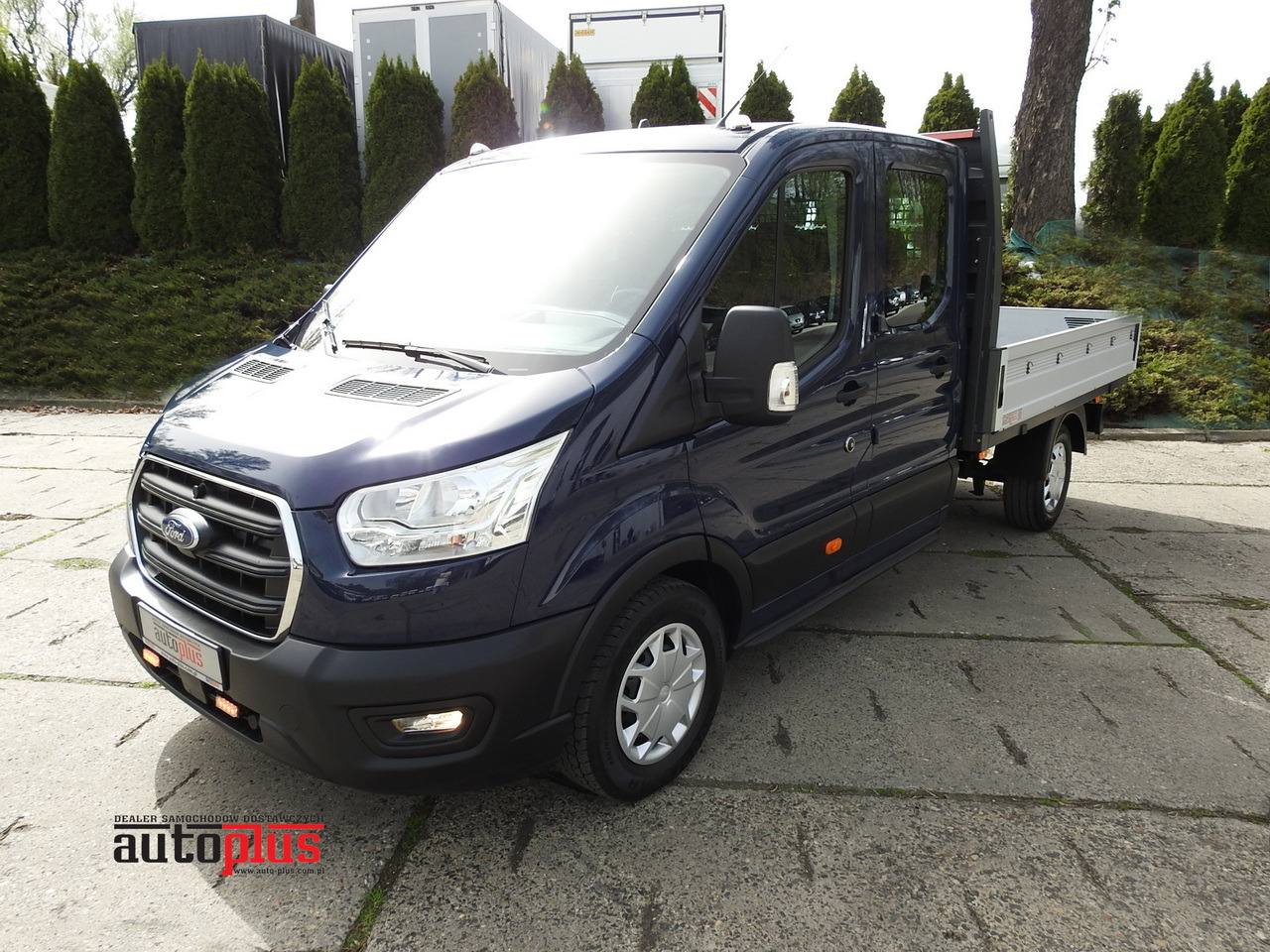 FORD TRANSIT STAKE BODY DOUBLE CABIN DOKA 7 SEATS CRUISE CONTROL AIR CONDITIONING LED LIGHTS 130HP - Kravas-pasažieru furgons: foto 1 FORD TRANSIT STAKE BODY DOUBLE CABIN DOKA 7 SEATS CRUISE CONTROL AIR CONDITIONING LED LIGHTS 130HP - Kravas-pasažieru furgons: foto 1