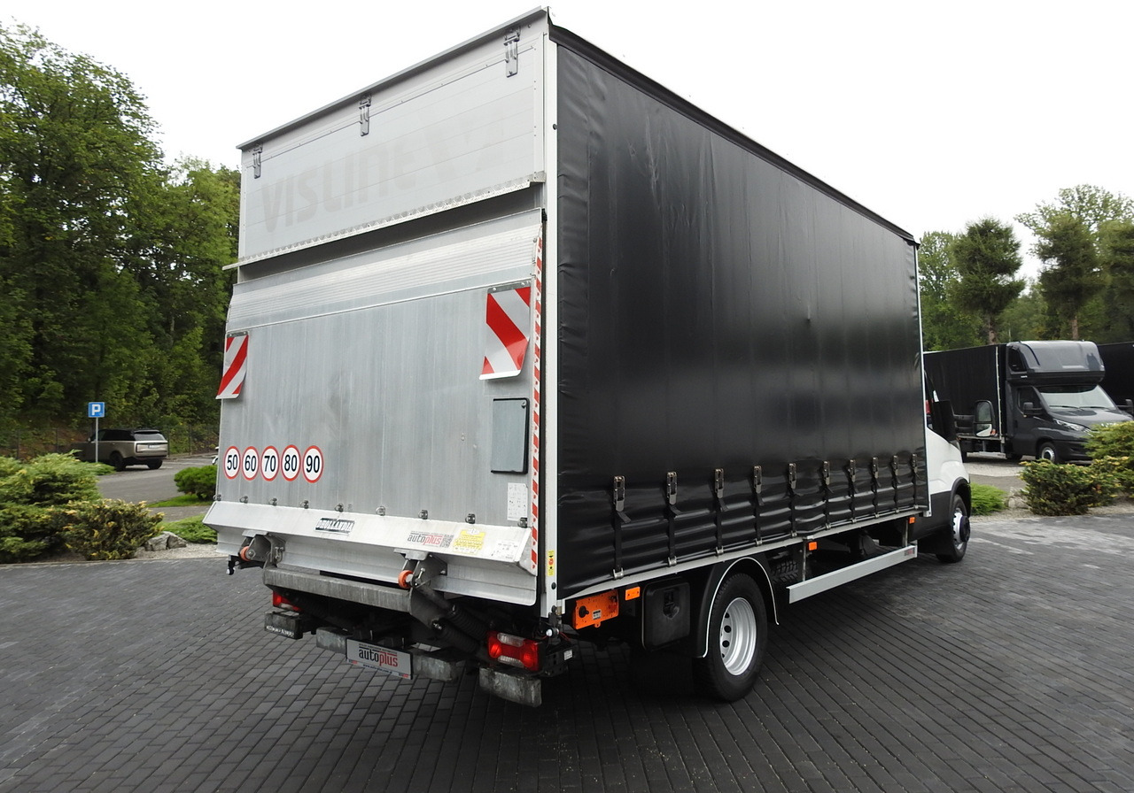 IVECO DAILY 70C18 TARPAULIN LIFT 12 PALLETS WEBASTO CRUISE CONTROL TWIN WHEELS AIR CONDITIONING 180HP - Kravas automašīna ar tentu: foto 3 IVECO DAILY 70C18 TARPAULIN LIFT 12 PALLETS WEBASTO CRUISE CONTROL TWIN WHEELS AIR CONDITIONING 180HP - Kravas automašīna ar tentu: foto 3