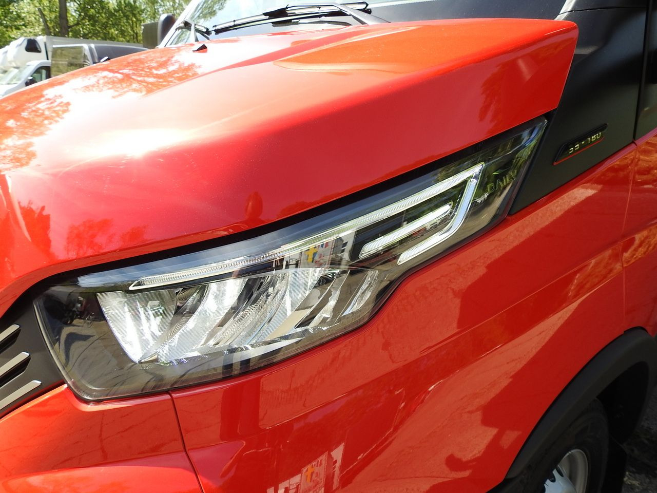 Jaunā Furgons ar tentu IVECO DAILY NEW TARPAULIN 10 PALLETS WEBASTO CRUISE CONTROL NAVIGATION AIR CONDITIONING LED LIGHTS  180HP: foto 25