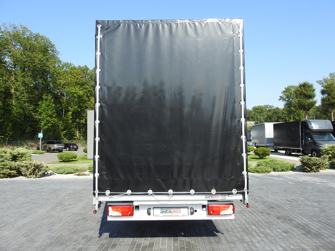 Furgons ar tentu MAN TGE TARPAULIN 10 PALLETS AIR CONDITIONING  180HP: foto 11
