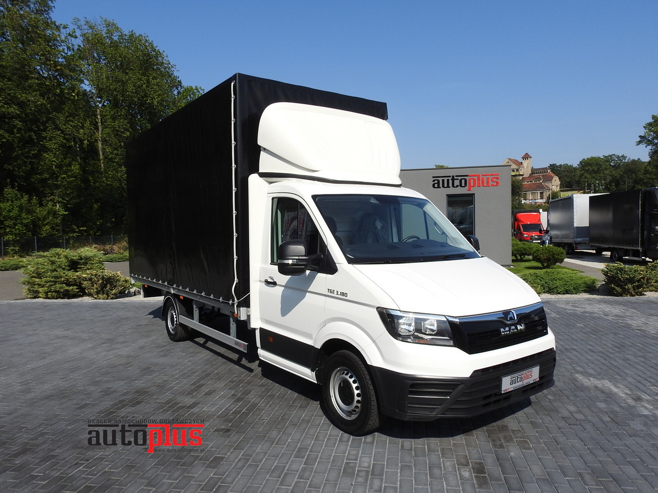 MAN TGE TARPAULIN 10 PALLETS AIR CONDITIONING 180HP - Furgons ar tentu: foto 1 MAN TGE TARPAULIN 10 PALLETS AIR CONDITIONING 180HP - Furgons ar tentu: foto 1