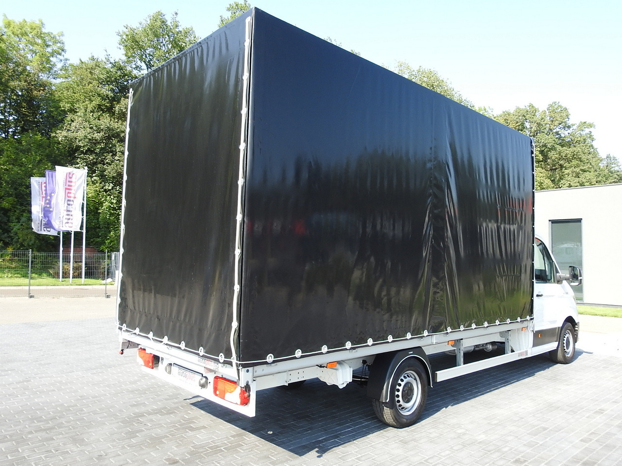 Furgons ar tentu MAN TGE TARPAULIN 10 PALLETS AIR CONDITIONING  180HP: foto 13