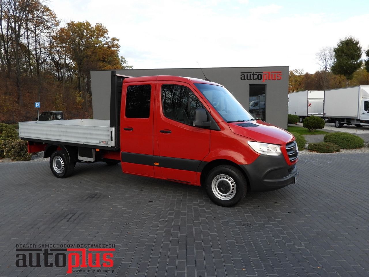 MERCEDES SPRINTER 316 STAKE BODY DOUBLE CABIN DOKA 7 SEATS AIR CONDITIONING 160HP - Kravas-pasažieru furgons: foto 1 MERCEDES SPRINTER 316 STAKE BODY DOUBLE CABIN DOKA 7 SEATS AIR CONDITIONING 160HP - Kravas-pasažieru furgons: foto 1