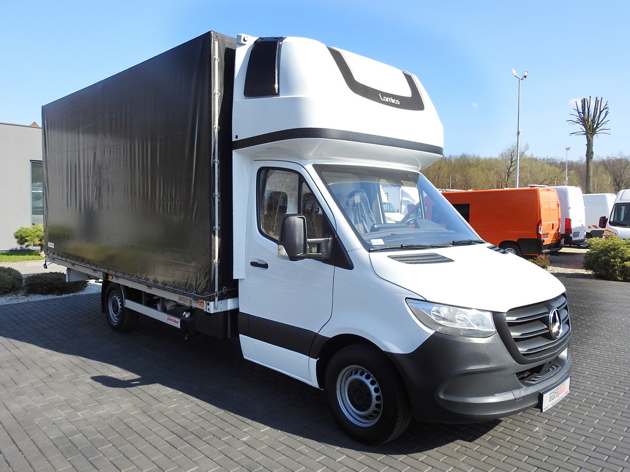 MERCEDES SPRINTER 316 TARPAULIN 10 PALLETS WEBASTO AIR CONDITIONING 165HP - Furgons ar tentu: foto 4 MERCEDES SPRINTER 316 TARPAULIN 10 PALLETS WEBASTO AIR CONDITIONING 165HP - Furgons ar tentu: foto 4