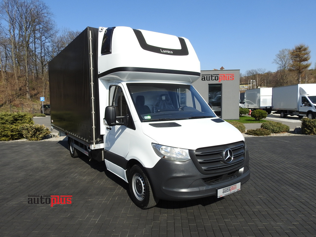 MERCEDES SPRINTER 316 TARPAULIN 10 PALLETS WEBASTO AIR CONDITIONING 165HP - Furgons ar tentu: foto 1 MERCEDES SPRINTER 316 TARPAULIN 10 PALLETS WEBASTO AIR CONDITIONING 165HP - Furgons ar tentu: foto 1
