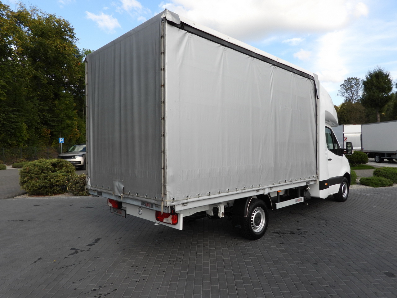 MERCEDES SPRINTER 316 TARPAULIN 8 PALLETS WEBASTO CRUISE CONTROL AIR CONDITIONING 160HP - Furgons ar tentu: foto 3 MERCEDES SPRINTER 316 TARPAULIN 8 PALLETS WEBASTO CRUISE CONTROL AIR CONDITIONING 160HP - Furgons ar tentu: foto 3