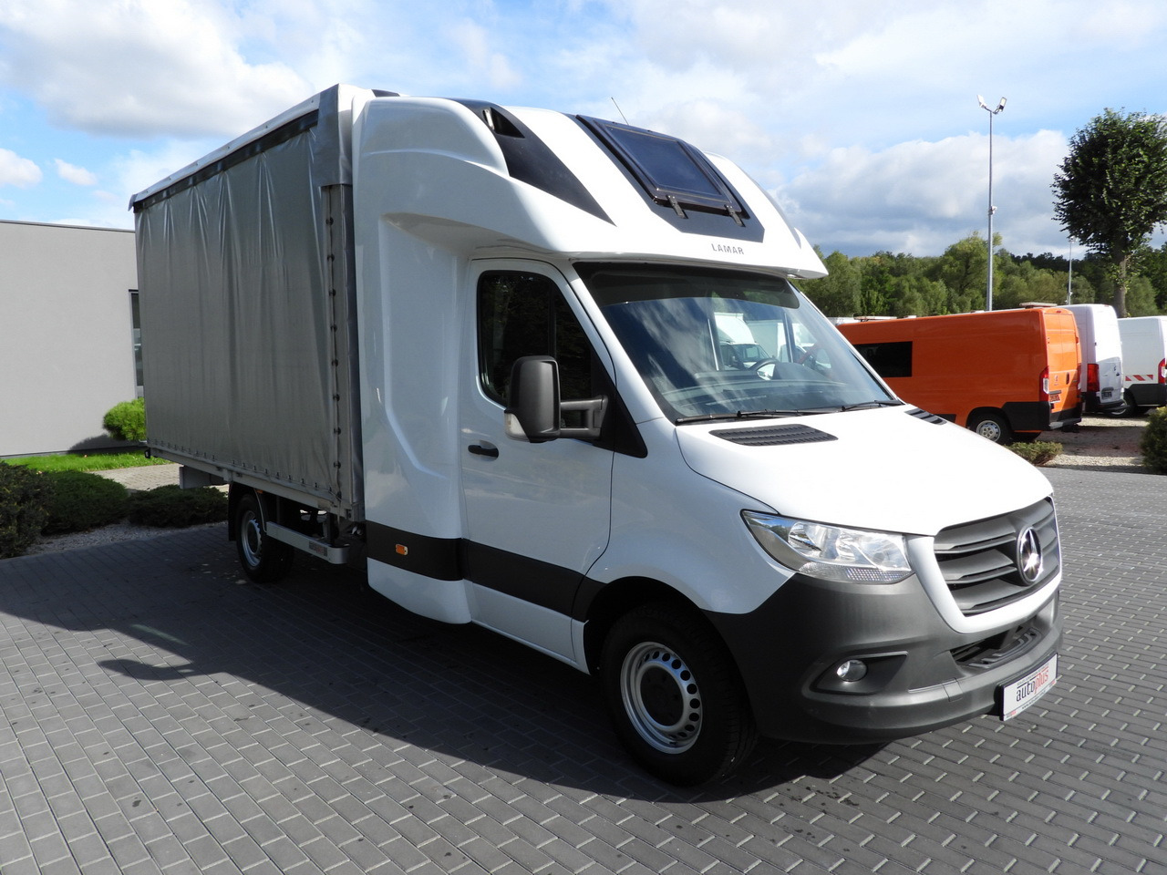 MERCEDES SPRINTER 316 TARPAULIN 8 PALLETS WEBASTO CRUISE CONTROL AIR CONDITIONING 160HP - Furgons ar tentu: foto 4 MERCEDES SPRINTER 316 TARPAULIN 8 PALLETS WEBASTO CRUISE CONTROL AIR CONDITIONING 160HP - Furgons ar tentu: foto 4