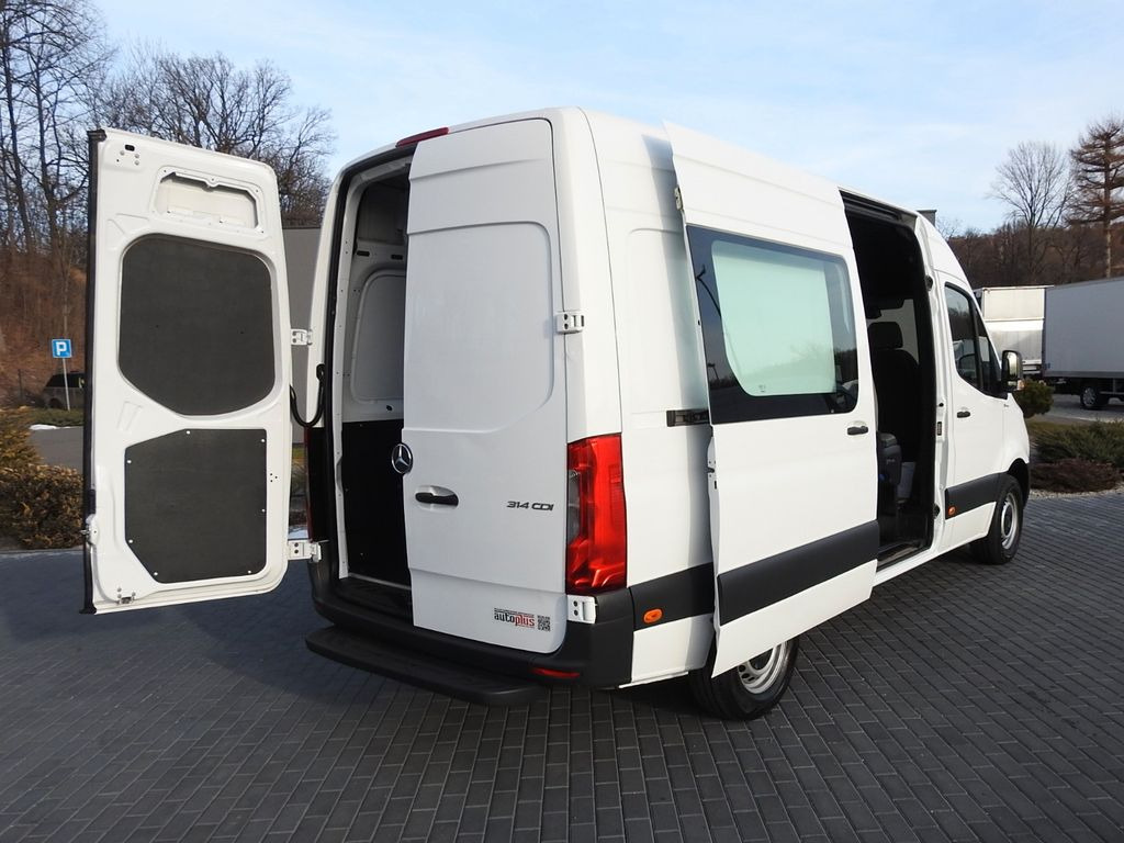 Mercedes-Benz SPRINTER 314 KASTENWAGEN DOPPELKABINE 6 SITZE - Kravas mikroautobuss, Kravas-pasažieru furgons: foto 3 Mercedes-Benz SPRINTER 314 KASTENWAGEN DOPPELKABINE 6 SITZE - Kravas mikroautobuss, Kravas-pasažieru furgons: foto 3
