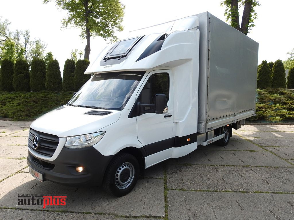 Mercedes-Benz SPRINTER 316 PRITSCHE PLANE 10 PALETTEN WEBASTO - Furgons ar tentu, Kravas-pasažieru furgons: foto 1 Mercedes-Benz SPRINTER 316 PRITSCHE PLANE 10 PALETTEN WEBASTO - Furgons ar tentu, Kravas-pasažieru furgons: foto 1