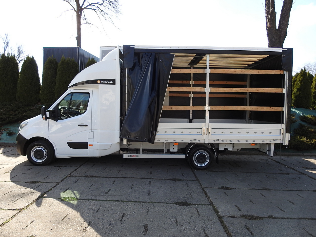 Furgons ar tentu OPEL MOVANO TARPAULIN 10 PALLETS WEBASTO CRUISE CONTROL AIR CONDITIONING LED LIGHTS PNEUMATICS  165HP: foto 8