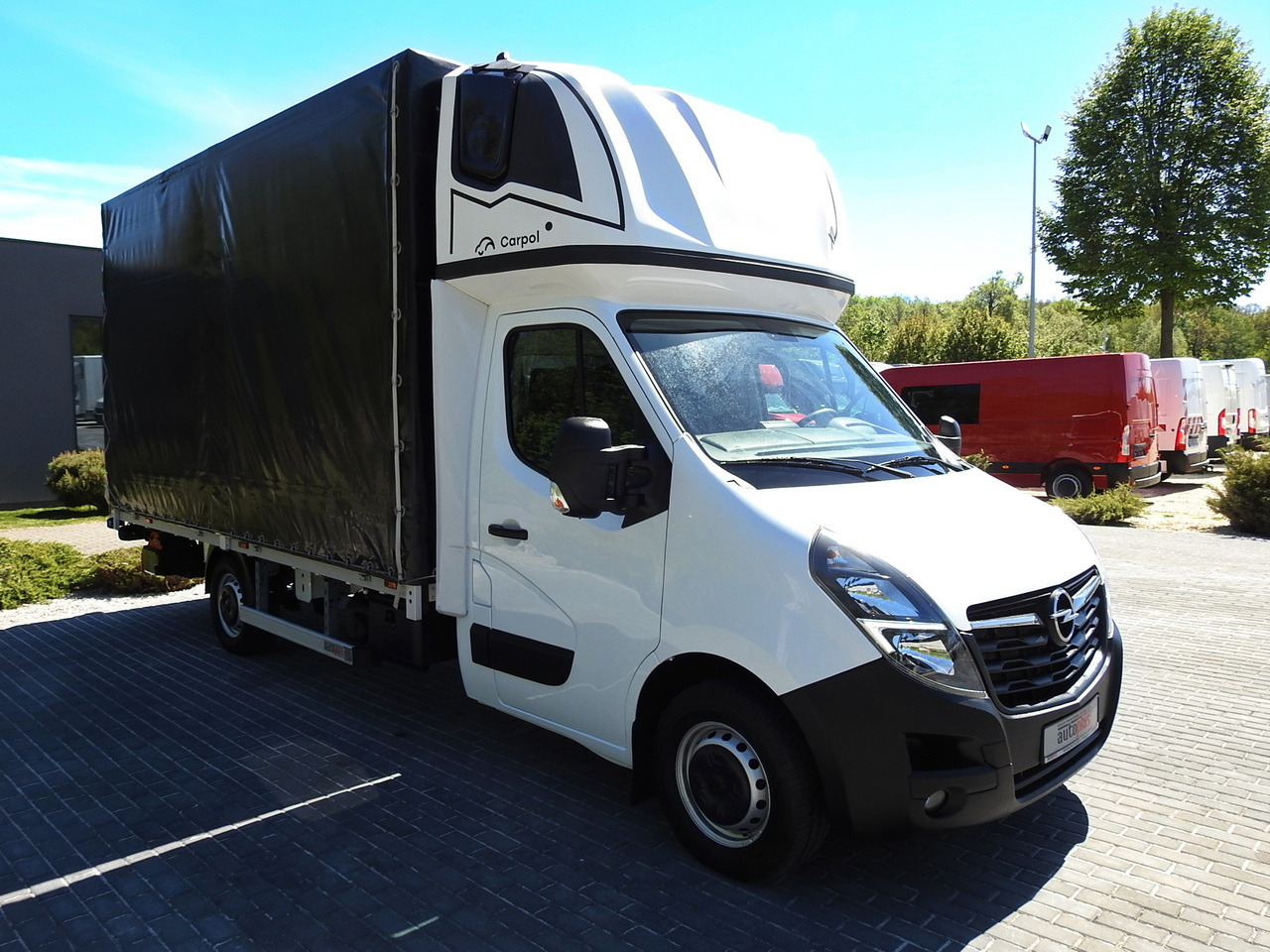 OPEL MOVANO TARPAULIN LIFT 9 PALLETS WEBASTO CRUISE CONTROL LED LIGHTS PNEUMATICS AIR CONDITIONING 160HP - Furgons ar tentu: foto 4 OPEL MOVANO TARPAULIN LIFT 9 PALLETS WEBASTO CRUISE CONTROL LED LIGHTS PNEUMATICS AIR CONDITIONING 160HP - Furgons ar tentu: foto 4