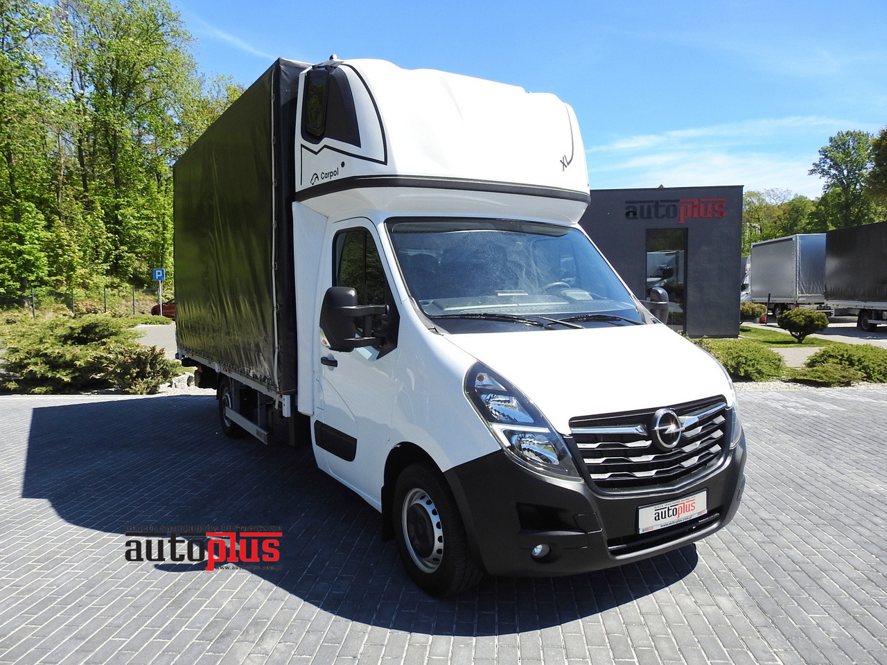 OPEL MOVANO TARPAULIN LIFT 9 PALLETS WEBASTO CRUISE CONTROL LED LIGHTS PNEUMATICS AIR CONDITIONING 160HP - Furgons ar tentu: foto 1 OPEL MOVANO TARPAULIN LIFT 9 PALLETS WEBASTO CRUISE CONTROL LED LIGHTS PNEUMATICS AIR CONDITIONING 160HP - Furgons ar tentu: foto 1