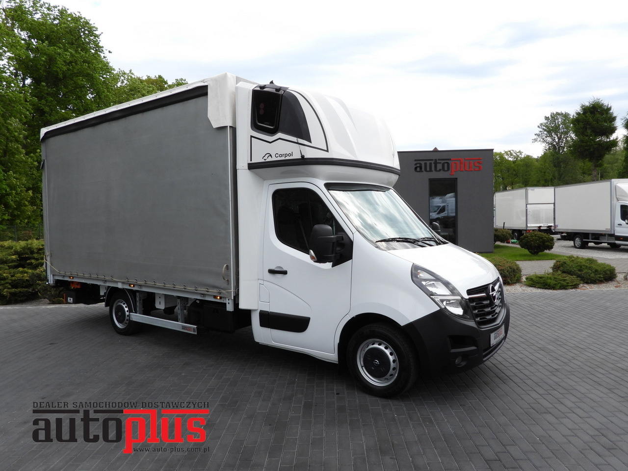 OPEL MOVANO TARPAULIN LIFT 9 PALLETS WEBASTO CRUISE CONTROL LED LIGHTS PNEUMATICS AIR CONDITIONING 165HP - Furgons ar tentu: foto 1 OPEL MOVANO TARPAULIN LIFT 9 PALLETS WEBASTO CRUISE CONTROL LED LIGHTS PNEUMATICS AIR CONDITIONING 165HP - Furgons ar tentu: foto 1