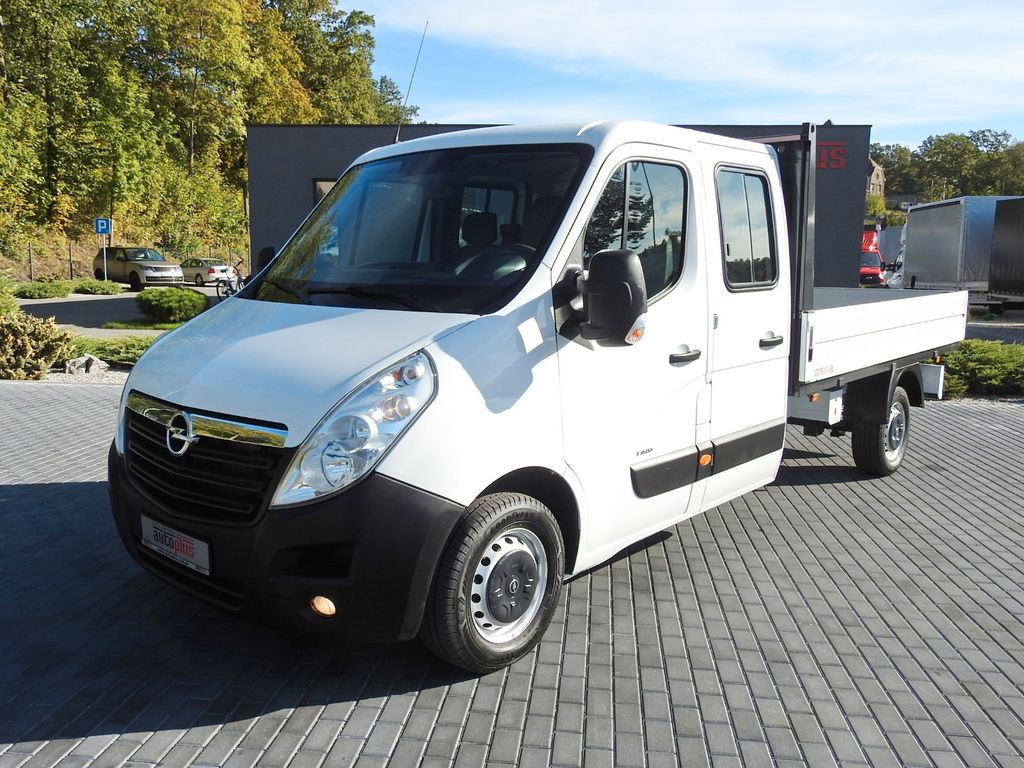 Automašīna ar kravas platformu, Kravas-pasažieru furgons Opel MOVANO PRITSCHE DOPPELKABINE DOKA 7 SITZE: foto 16