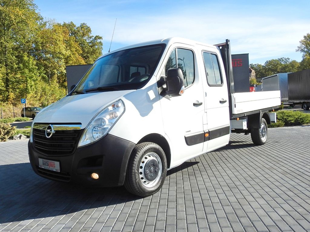 Automašīna ar kravas platformu, Kravas-pasažieru furgons Opel MOVANO PRITSCHE DOPPELKABINE DOKA 7 SITZE: foto 17