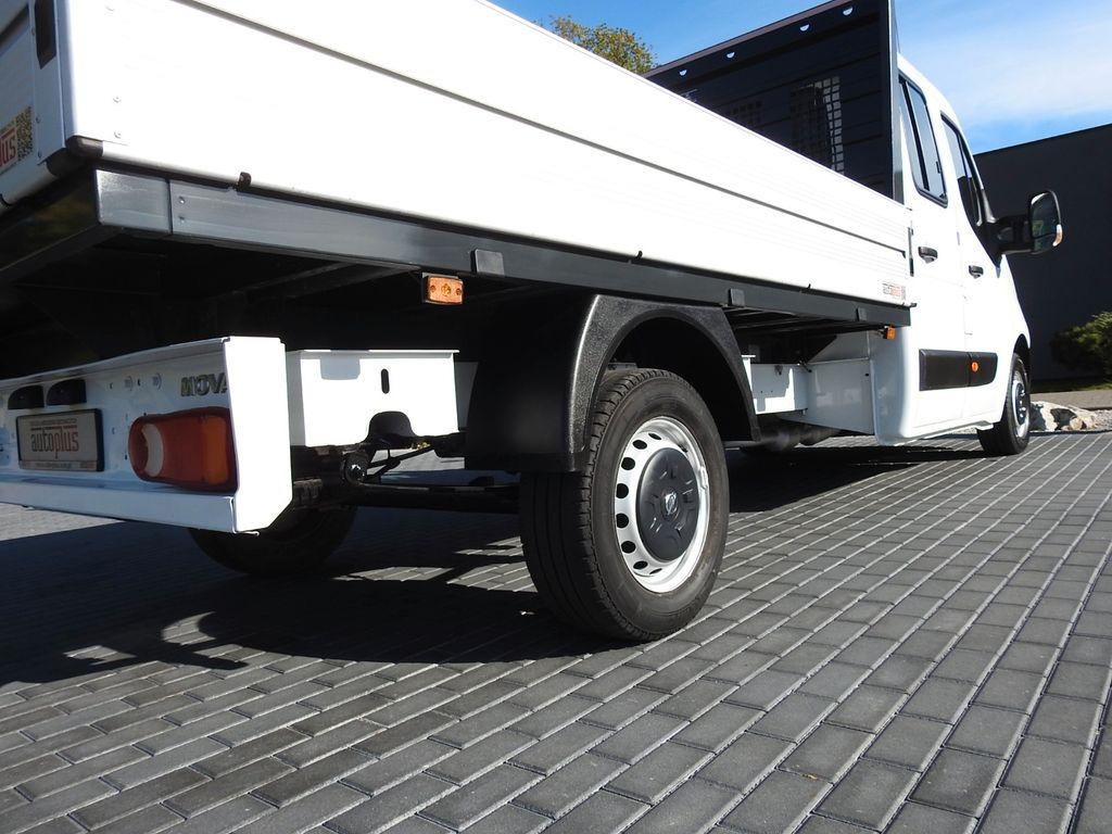 Automašīna ar kravas platformu, Kravas-pasažieru furgons Opel MOVANO PRITSCHE DOPPELKABINE DOKA 7 SITZE: foto 15