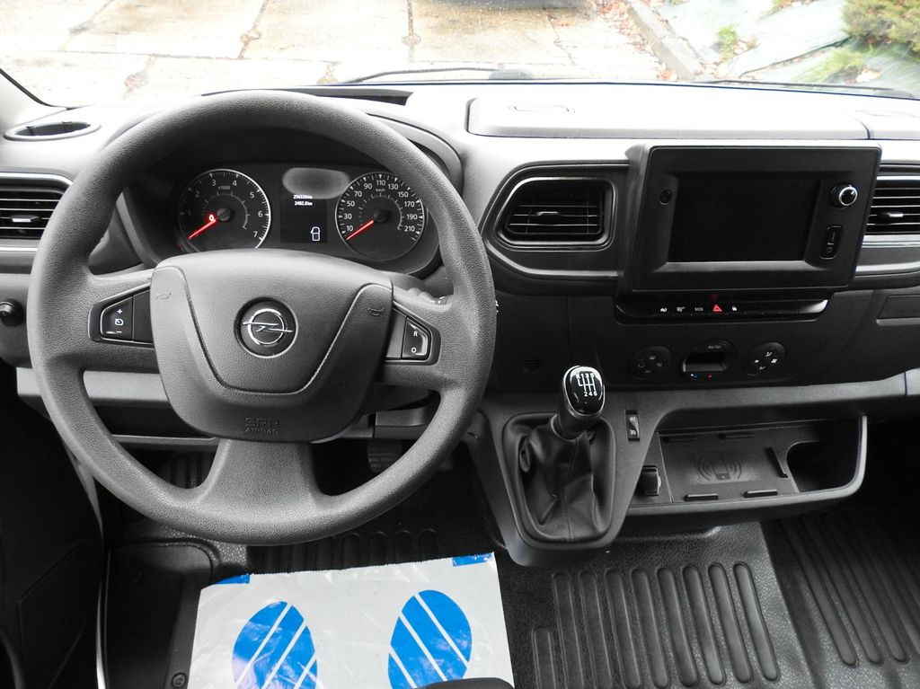 Furgons ar tentu, Kravas-pasažieru furgons Opel MOVANO PRITSCHE PLANE 10 PALETTEN WEBASTO  A/C: foto 23