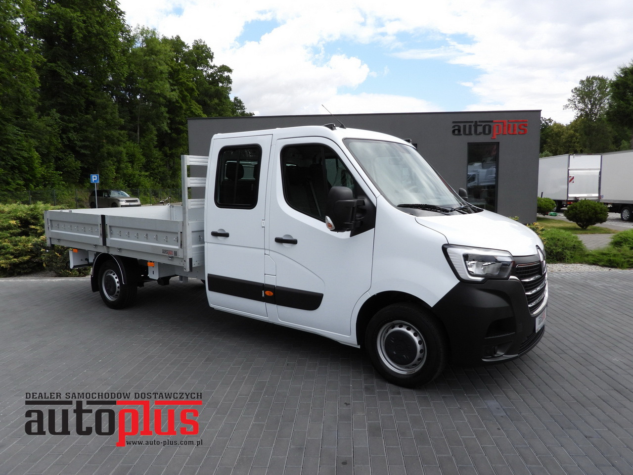 RENAULT MASTER STAKE BODY DOUBLE CABIN DOKA 7 SEATS LED LIGHTS AIR CONDITIONING 145HP - Automašīna ar kravas platformu: foto 1 RENAULT MASTER STAKE BODY DOUBLE CABIN DOKA 7 SEATS LED LIGHTS AIR CONDITIONING 145HP - Automašīna ar kravas platformu: foto 1