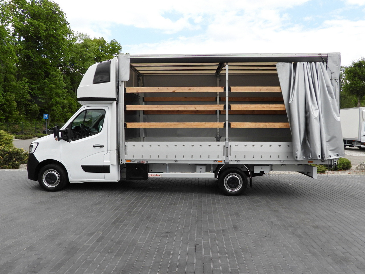 Furgons ar tentu RENAULT MASTER  TARPAULIN 10 PALLETS CRUISE CONTROL LED LIGHTS PNEUMATICS AIR CONDITIONING  165HP: foto 8