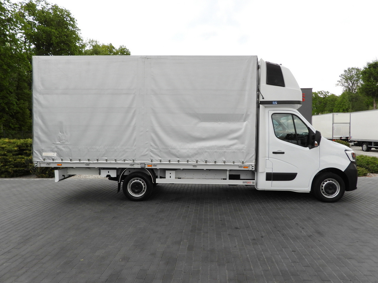 Furgons ar tentu RENAULT MASTER  TARPAULIN 10 PALLETS CRUISE CONTROL LED LIGHTS PNEUMATICS AIR CONDITIONING  165HP: foto 7