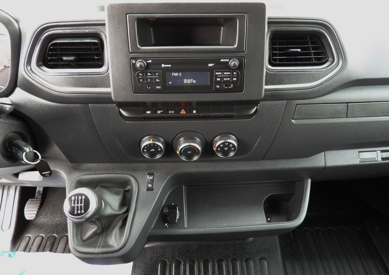 Furgons ar tentu RENAULT MASTER  TARPAULIN 10 PALLETS CRUISE CONTROL LED LIGHTS PNEUMATICS AIR CONDITIONING  165HP: foto 35