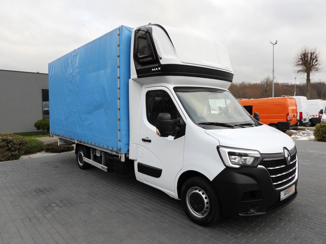RENAULT MASTER TARPAULIN 10 PALLETS CRUISE CONTROL NAVIGATION LED LIGHTS PNEUMATICS AIR CONDITIONING 165HP - Furgons ar tentu: foto 4 RENAULT MASTER TARPAULIN 10 PALLETS CRUISE CONTROL NAVIGATION LED LIGHTS PNEUMATICS AIR CONDITIONING 165HP - Furgons ar tentu: foto 4