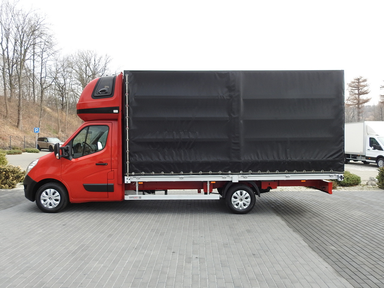 Furgons ar tentu RENAULT MASTER  TARPAULIN 10 PALLETS WEBASTO CRUISE CONTROL AIR CONDITIONING  170HP: foto 8