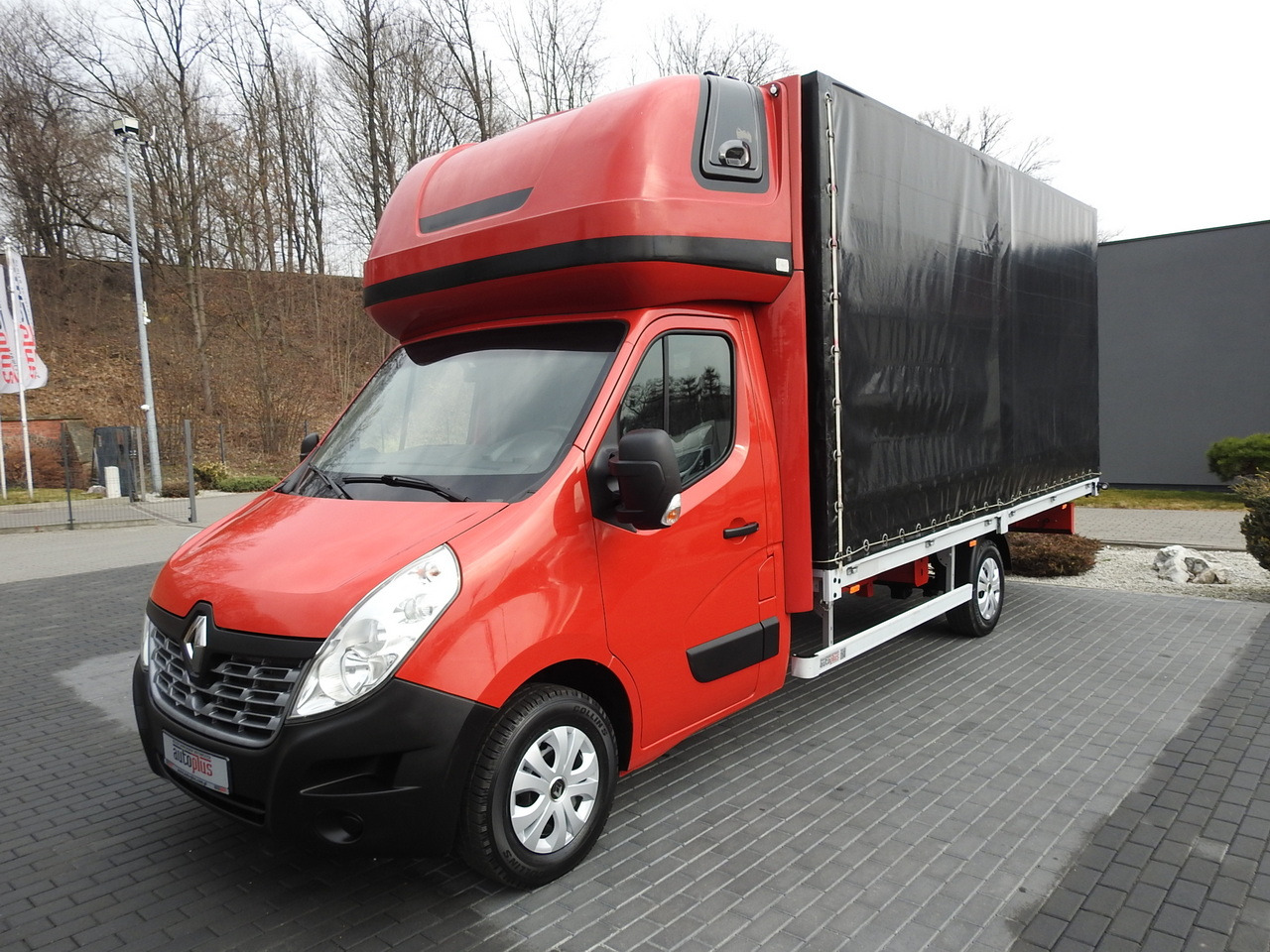Furgons ar tentu RENAULT MASTER  TARPAULIN 10 PALLETS WEBASTO CRUISE CONTROL AIR CONDITIONING  170HP: foto 6