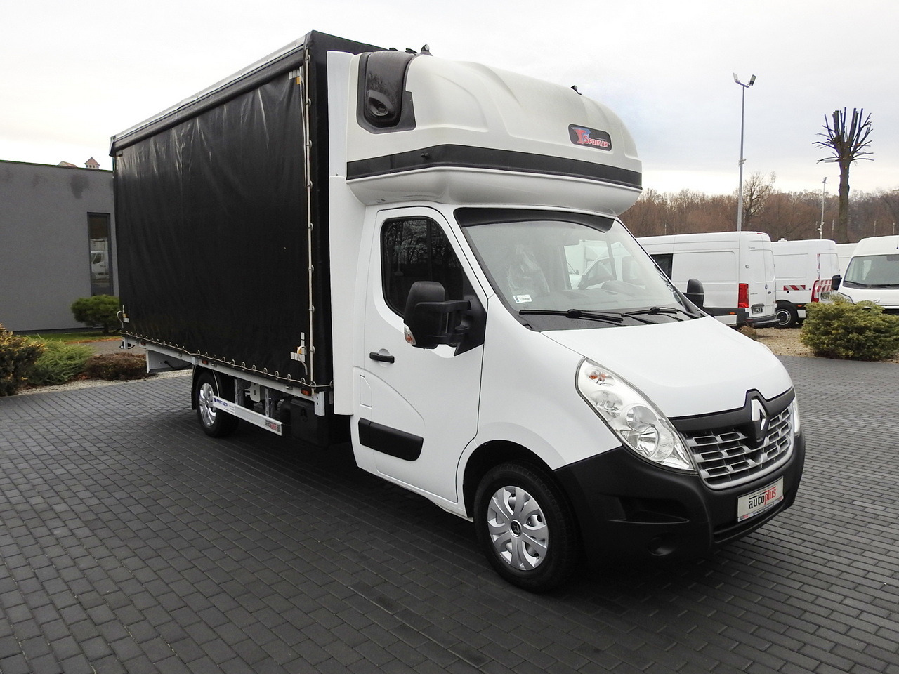 RENAULT MASTER TARPAULIN 10 PALLETS WEBASTO CRUISE CONTROL AIR CONDITIONING  170HP - Furgons ar tentu: foto 4 RENAULT MASTER TARPAULIN 10 PALLETS WEBASTO CRUISE CONTROL AIR CONDITIONING  170HP - Furgons ar tentu: foto 4