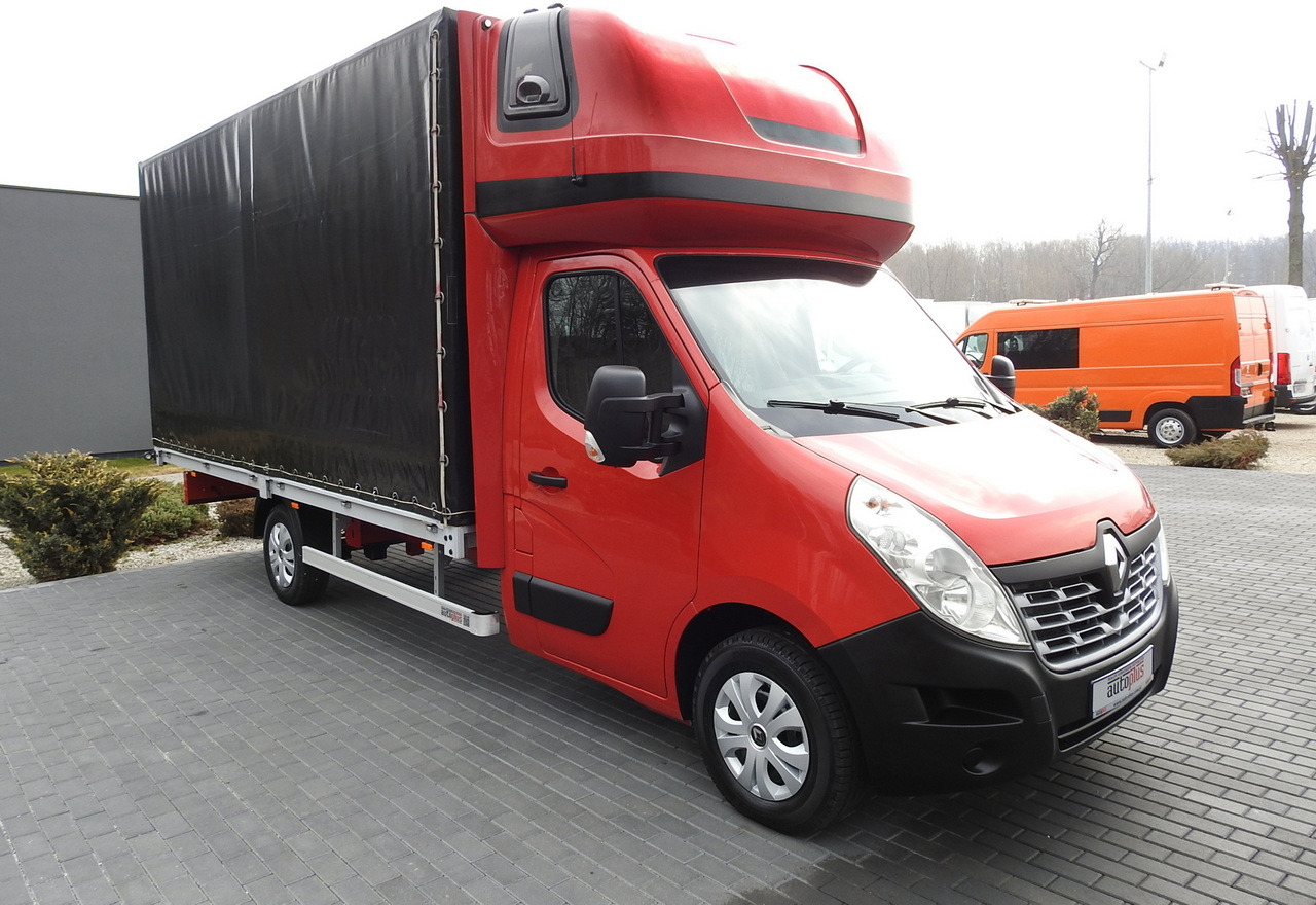 RENAULT MASTER  TARPAULIN 10 PALLETS WEBASTO CRUISE CONTROL AIR CONDITIONING  170HP - Furgons ar tentu: foto 4 RENAULT MASTER  TARPAULIN 10 PALLETS WEBASTO CRUISE CONTROL AIR CONDITIONING  170HP - Furgons ar tentu: foto 4